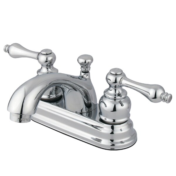 4" Centerset Bathroom Faucet, Chrome